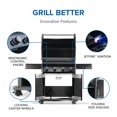 thumbnail image 6 of Napoleon Rogue 525 Propane Gas Grill, Black, Durable 4-Burner BBQ, 6 of 9