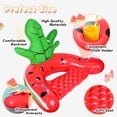 thumbnail image 3 of Silla flotante inflable YONGSHENG para piscina con portavasos, 3 of 5