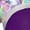Purple, variant on YiZYiF Kids Girls Worship Praise Dance Outfit 2-Piece Printed Irregular Liturgical Dress with Wide Leg Pants Set Purple White 16