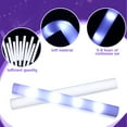 thumbnail image 4 of 24 Pcs Led Foam Glow Sticks, 18 inch Light up Batons with 3 Modes Flashing Light up Stick White Glow Sticks for Wedding, Raves, Carnival, Concert, Halloween, Birthday Party, White, 4 of 7