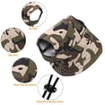 thumbnail image 3 of 2 paquetes de gorras con visera para perros, gorra de béisbol para mascotas, gorras de protección solar para perros, gorra deportiva para exteriores con orificios para las orejas, 3 of 5