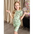 thumbnail image 3 of Arshiner Girls Pajamas Loungewear Snug Fit Pjs Set Kids Sleepwear | Cute and Comfy Pajamas for Girls & Kids, Soft Pjs Tops and Elastic Waist Shorts 2-12Y, 3 of 5