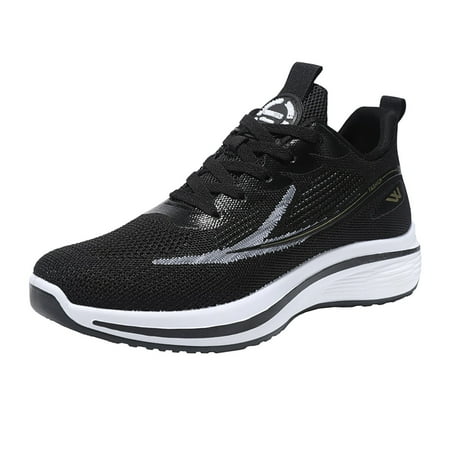 XDDST Mens Casual Shoes Fashionable Versatile Trendy and Breathable Running Trainers Balanced Lightweight Shockabsorbing Men Sneakers Woven Casual Men Sports Shoes