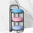 thumbnail image 6 of 3-Tier Shower Soap Shampoo Bar Holder, Self Adhesive & Freestanding Draining Bathroom Soap Dish Caddy for Bathroom Wall Accesories Decor, 6 of 10