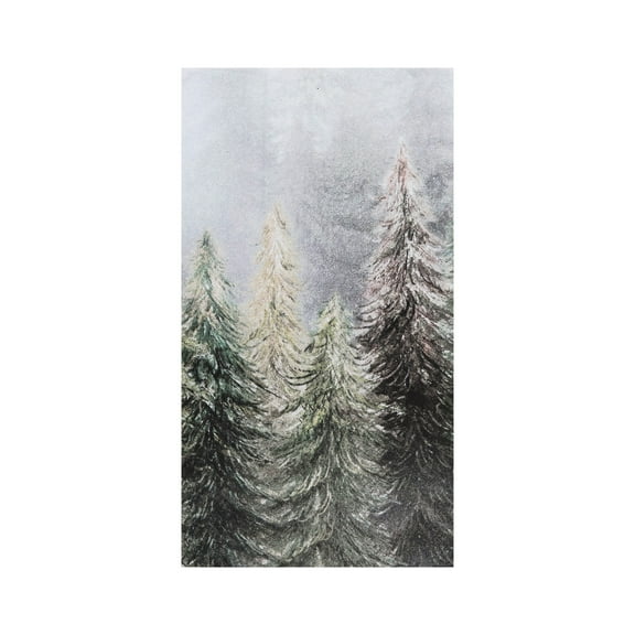 Everett Forest Printed Flour Sack Kitchen Towel