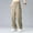 Khaki, variant on Mens Pants Stretch Light And Thin Glidepants Unisex Pull On Stretch Beva Wear Glide Holiday Wear