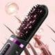 thumbnail image 4 of Plancha de pelo inalámbrica ABS con cepillo, recargable por USB, 4 temperaturas, iones negativos, apagado automático a los 30 minutos, mini portátil para viajar, para mujeres y todo tipo de cabello, 4 of 5
