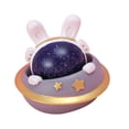 thumbnail image 1 of 1Pc Space Rabbit Resin Crafts Decor Home Office Rabbit Decor Car Rabbit Decor, 1 of 8
