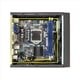 thumbnail image 3 of 2X M09 HTPC Host Mini ITX Chasis de Computadora Fuente de AlimentacióN de CC Chasis de Control Industrial Caja de Computadora de Escritorio para el Hogar, 3 of 5