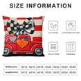 thumbnail image 5 of Nawypu  Valentine's Day Pillow Covers Black and White Buffalo Plaids Polka Dot Red Heart with Bow Truck Love Anniversary Wedding Decoration Cushion Covers for Sofa Couch, 5 of 5
