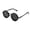 Black, variant on Whyan 2026 Polarized Round Sunglasses with Adjustable Tint ND9 Technology 1-9 Gears Shatterproof for Outdoor Beach Eyewear Men and Women