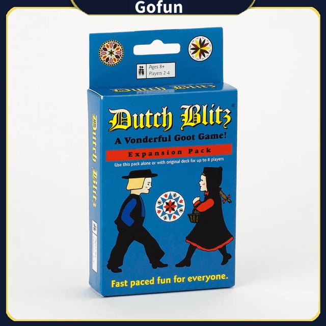 Pack de expansión Dutch Blitz Blue para 8 jugadores