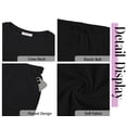 thumbnail image 5 of Fantaslook Womens Pajamas Sets Crew Neck Long Sleeve Tops and Pants Two Piece Lounge Sets Fall Outfits with Pockets, 5 of 8