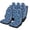 Blue peacock feathers 2, variant on Verolix Blue Feather Paisley Mandala Car Seat Covers Full Set, Mesh Fabric Universal Fit Front Rear Seat Protectors, Decorative Auto Interior Covers for Cars SUVs Trucks Vans