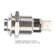 thumbnail image 3 of Ficarrico Interruptor de botón de metal de 10 mm Interruptor de arranque con bloqueo automático impermeable con luz 3 V (verde), 3 of 8