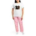 thumbnail image 4 of CafePress - Dachshunds Women's Light Pajamas - Women's Short Sleeve Print T-Shirt and Pants Light Cotton Pajama Set, 4 of 7
