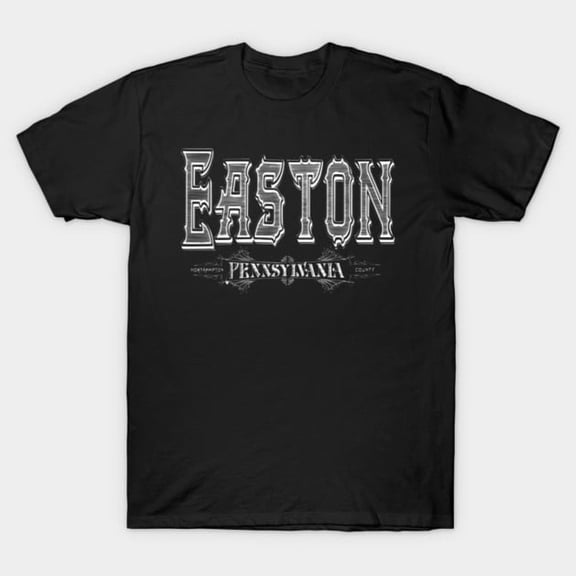 Vintage Easton PA Retro Style City Souvenir Graphic, H36753 T-Shirt, for Men and Women, Up to Size 5XL