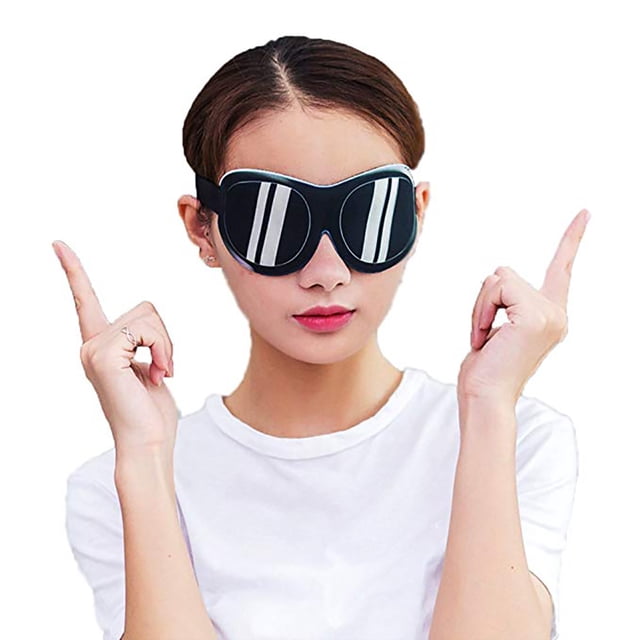 Sleeping Mask Creative Funny 3D Pattern Sleeping Eye Cover Blindfold Eyeshade