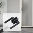 thumbnail image 6 of Bathroom Door Handle Accessory Easy to Install Keyless Design for Residential Interior Glass Wooden Doors, 6 of 9