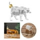 thumbnail image 5 of Decantador de con forma de /gato/oso, novedad, para ron, , decantador de de de borosilicato alto decorativo para 500ml Oso BLESIY Jarra de whisky, 5 of 8
