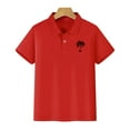 thumbnail image 5 of FDDMis Kids Long Sleeve Shirts for Girls White Shirts White Polo Shirts Boys Girls Christmas Tops Size 14-16 Holiday Gift Girls Clothes Size 8 Gifts, Red 7-8 Years, 5 of 8