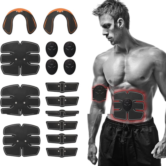 Muscle Stimulator,Sport Equipment Set Sport Muscle Hip Body Black