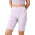 thumbnail image 2 of Mifsaly Girls Yoga Shorts Kids High Waisted Athletic Shorts Soft Stretch Workout Running Cycling Dance Clothes, 2 of 9