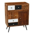 thumbnail image 3 of Inca Recycled Mango Wood Chest with 1 Drawer and 2 Doors, 3 of 5