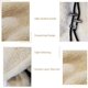 thumbnail image 3 of Moon Cozy Hood, máscara de esquí Sherpa Hood, máscara de esquí de invierno para exteriores, resistente al viento, máscara de esquí para hombres y mujeres, Blanco, Talla única, 3 of 3