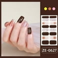 thumbnail image 3 of Christmas Gels Nail Strips Nails Polish Sticker Glittering Gels Nail Decals, 3 of 21