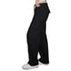 thumbnail image 2 of Pantalones Cargo de Mujer, de Felpa, de Talle Alto, Holgados, Estilo Deportivo, para Mujer, Pantalones Casuales con 8 Bolsillos. Negro XL, 2 of 9