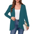 thumbnail image 1 of Witsmile Women's Lightweight Open Front Cardigans Long Sleeve Soft Casual Drape Fall Cardigan, 1 of 6