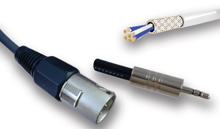 3.5mm Male to XLR Male Microphone Cable