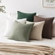 thumbnail image 5 of Juego de 2 fundas de almohada decorativas EMEMA (56 x 56 cm), color verde, 5 of 9