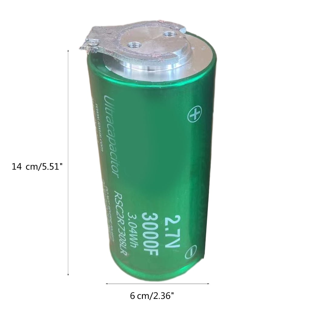 Super Farad Capacitor 2.7V3000F Electrolytic Capacitor Wide Scope of Application Metal Capacitor for Automotive Circuit