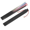 thumbnail image 2 of Bamboo Fan,Colorful Folding Hand Held Hand Fan Folding Fan Convenient Use, 2 of 14