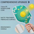 thumbnail image 2 of Pickleball Paddles Set Of 2, Fiberglass Surface, Spring Flowers Floral Print, 4 Balls & Bag, 2 of 5