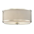 thumbnail image 4 of Meridian M60018PN 3-Light Ceiling Light in Polished Nickel, 4 of 4