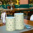 thumbnail image 3 of Yayeee Flameless Candles with Remote Flickering Battery Operated Multi Color Changing, Cute Bee Pattern, 3 of 7