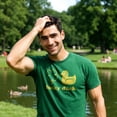 thumbnail image 4 of Mens Lucky Duck T Shirt Funny Shamrock St Patricks Day Graphic Tee Graphic Tees, 4 of 9