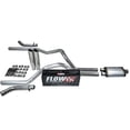 thumbnail image 3 of Truck Exhaust Kits - Shop Line Dual Exhaust Sytem 2.5 inch Aluminized Pipe Flowmaster Flow FX Muffler Polished Rolled Tips With Corner Exit Adapters, 3 of 10