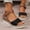 Black, variant on 2026 Orthopedic Sandals for Women Dressy Open Toe Arch Support Shoes Summer Hiking Non Slip Slip on Casual Slippers (White)