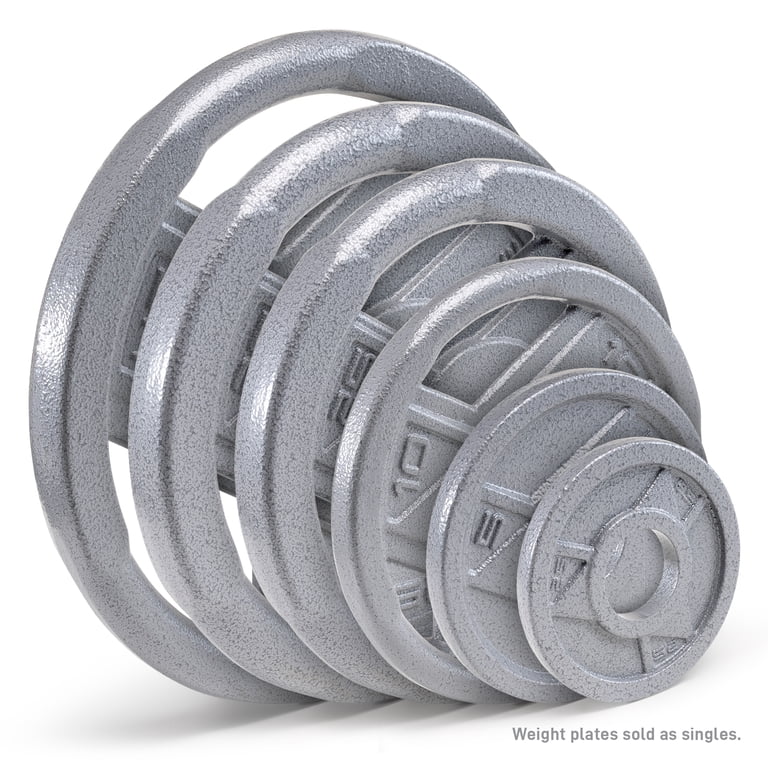 Marcy Olympic Grip Weight Plate 25Lb, Single - Walmart.com