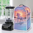 thumbnail image 4 of HELLHERO Horse Foldable Coffee Machine Dust Cover for Kitchen There is only one dust cover, 4 of 5
