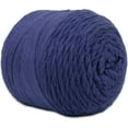 thumbnail image 2 of ThreadArt Chunky Yarn Big Cake, 300g (316 Yards) – Super Bulky #6 for Hand Knitting & Crocheting - 100% Soft Acrylic for Blanket Yarn - Navy Blue 14, 2 of 9