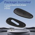 thumbnail image 5 of 39152-SR3-A00 Antenna Hole Plate Cap Cover Kit for 1.5L 1.6L 1992-2000 Replace 90105-SB6-003 39154-SR3-G01, 5 of 5
