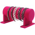 thumbnail image 3 of Soporte de joyería, Diadema desmontable, Banda para el cabello, Pinza para el cabello, Soporte, Organizador, Terciopelo, Barra en T, Soporte de presentación para cadenas, Pulseras, Collares, Vitrina Ormromra WL-00847-2, 3 of 6