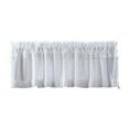 thumbnail image 2 of VHC Brands Farmhouse 16"x90" Valance White Rod Pocket Kitchen Window Curtains, 2 of 3