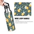 thumbnail image 4 of Yayeee 20oz Insulated Water Bottle Double Wall Stainless Steel with Flip Straw Lid, Yellow Lemons, 4 of 7