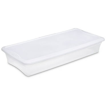 Sterilite Underbed Box 41 Qt. White, 1.0 CTSterilite Underbed Box 41 Qt. White, 1.0 CT